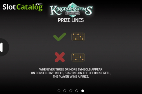 Οθόνη7. Kingdom Gems Diamond Κουλοχέρης
