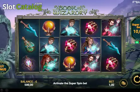 Οθόνη2. Book of Wizardry Κουλοχέρης