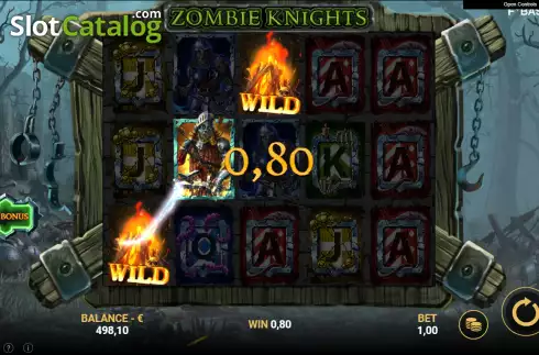 Οθόνη4. Zombie Knights Κουλοχέρης