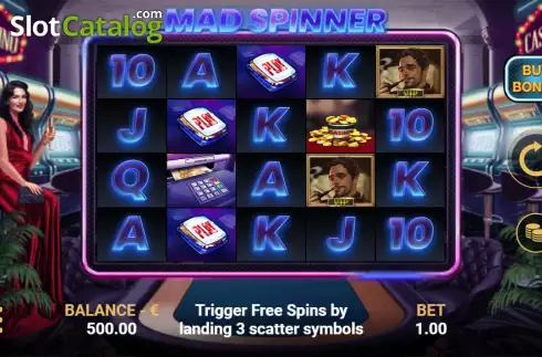 Οθόνη2. Mad Spinner Κουλοχέρης