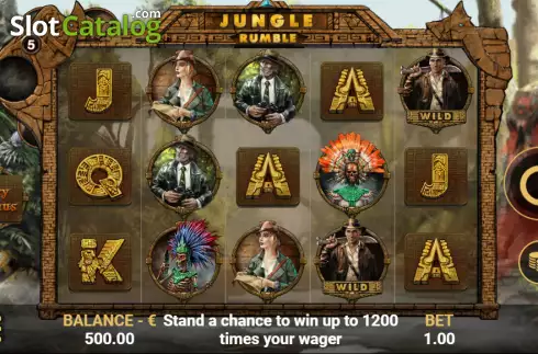 Οθόνη2. Jungle Rumble (FBastards) Κουλοχέρης