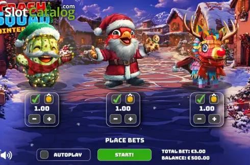 Οθόνη2. Crash Squad: Winter Party Κουλοχέρης