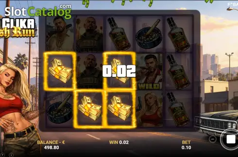 Οθόνη3. La Clika: Cash Run Κουλοχέρης