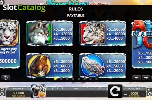 Οθόνη5. Tiger King Deluxe Κουλοχέρης