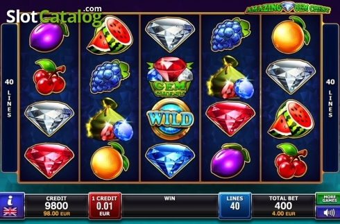 Οθόνη2. Amazing Gem Chest Κουλοχέρης