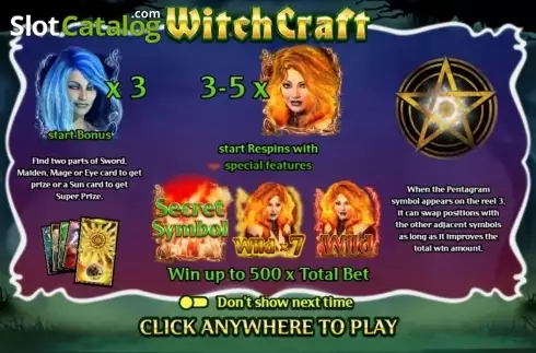 Οθόνη2. WitchCraft Κουλοχέρης