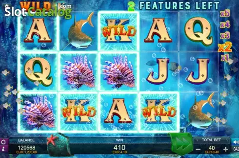 Οθόνη 3. Ocean's Secret (FUGA Gaming) Κουλοχέρης