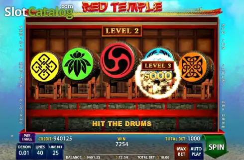 Οθόνη3. Red Temple Κουλοχέρης