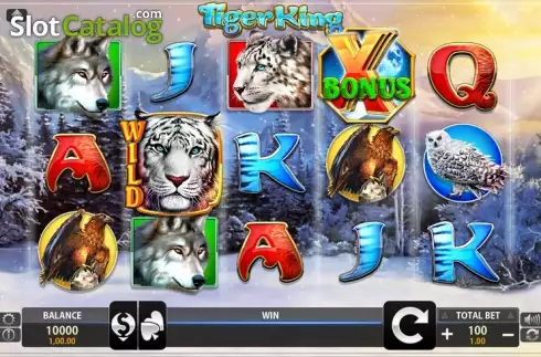 Οθόνη2. Tiger King Κουλοχέρης