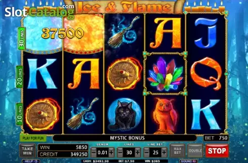 Οθόνη2. Ice & Flame Κουλοχέρης