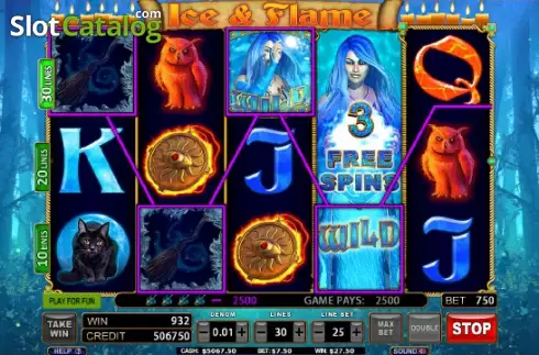 Οθόνη4. Ice & Flame Κουλοχέρης