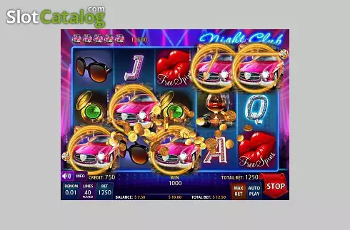 Οθόνη4. Night Club (FUGA Gaming) Κουλοχέρης