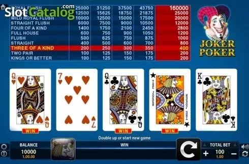 Οθόνη 3. Joker Poker (FUGA Gaming) Κουλοχέρης 