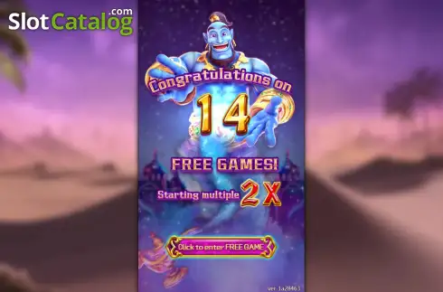 Οθόνη9. Golden Genie (Fa Chai Gaming) Κουλοχέρης 