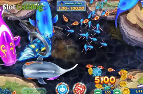 Οθόνη4. Fierce Fishing Κουλοχέρης