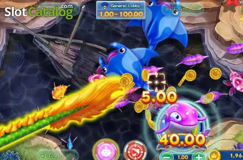 Οθόνη5. Fierce Fishing Κουλοχέρης