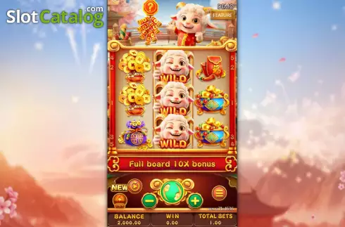 Οθόνη2. Fortune Sheep (Fa Chai Gaming) Κουλοχέρης 