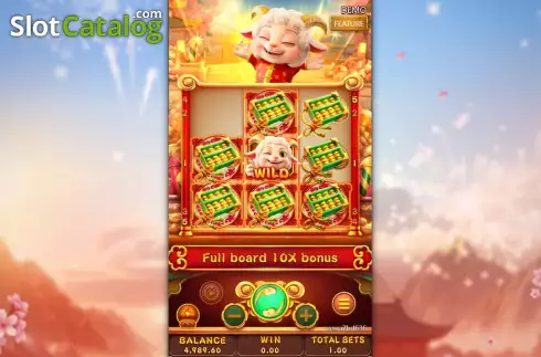 Οθόνη5. Fortune Sheep (Fa Chai Gaming) Κουλοχέρης 