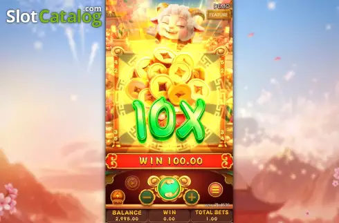 Οθόνη9. Fortune Sheep (Fa Chai Gaming) Κουλοχέρης 