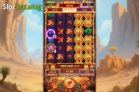 Οθόνη3. Buffalo Ways (Fa Chai Gaming) Κουλοχέρης