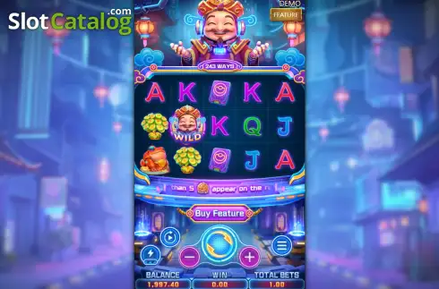 Οθόνη2. Cyber God of Fortune Κουλοχέρης