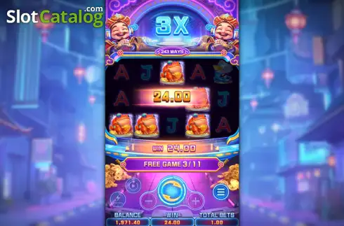 Οθόνη3. Cyber God of Fortune Κουλοχέρης