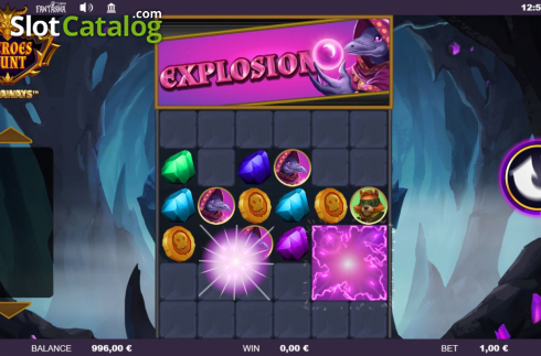 Οθόνη4. Heroes Hunt Megaways Κουλοχέρης