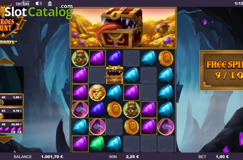 Οθόνη6. Heroes Hunt Megaways Κουλοχέρης