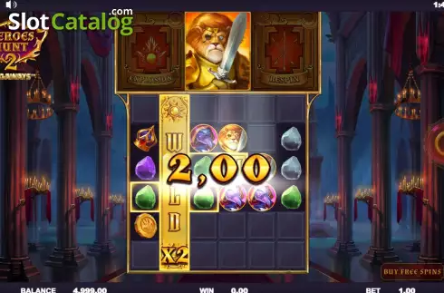 Οθόνη4. Heroes Hunt 2 Megaways Κουλοχέρης 