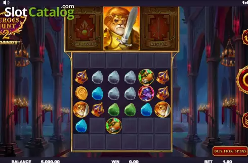 Οθόνη3. Heroes Hunt 2 Megaways Κουλοχέρης 