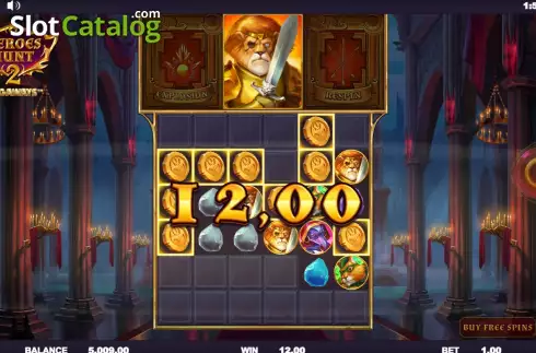 Οθόνη5. Heroes Hunt 2 Megaways Κουλοχέρης 