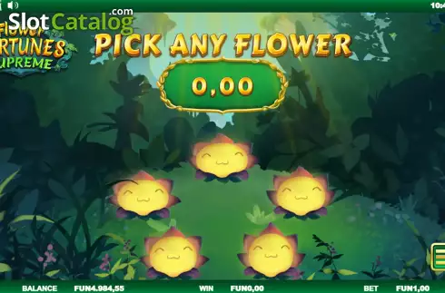 Οθόνη9. Flower Fortunes Supreme Κουλοχέρης