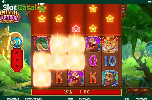 Οθόνη4. Animal Carnival Κουλοχέρης
