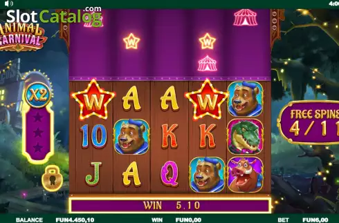 Οθόνη9. Animal Carnival Κουλοχέρης
