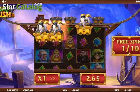 Οθόνη9. Goat Rush Κουλοχέρης