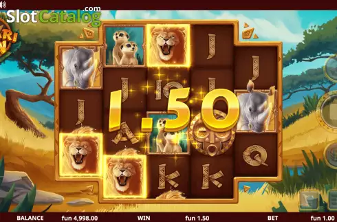 Οθόνη3. Safari Sun Κουλοχέρης 