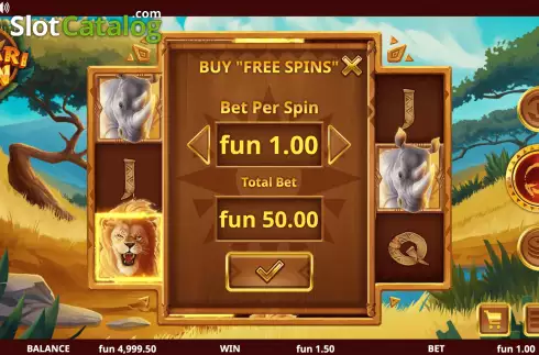 Οθόνη4. Safari Sun Κουλοχέρης 