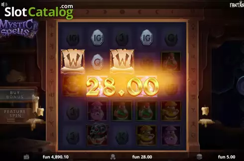 Οθόνη4. Mystic Spells Κουλοχέρης