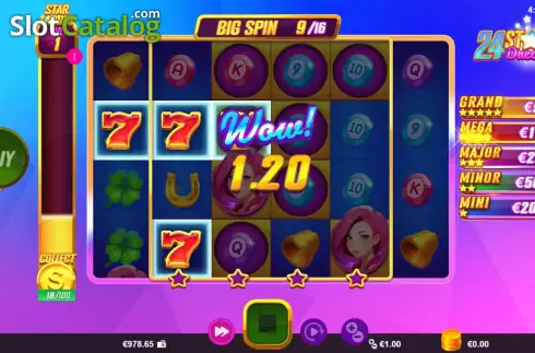 Οθόνη5. 24 Stars Dream Κουλοχέρης