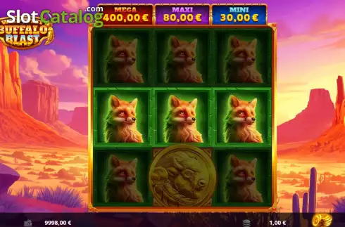 Οθόνη3. Wild West Buffalo Blast Κουλοχέρης