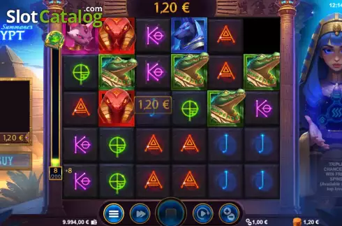 Οθόνη3. Shadow Summoner Egypt Κουλοχέρης 