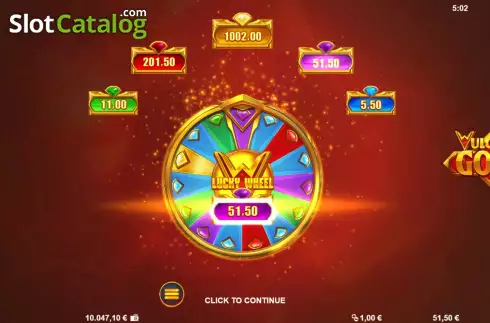 Οθόνη3. Vulcan's Gold Κουλοχέρης