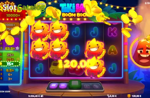 Οθόνη3. Tiki Baka Boom Boom Κουλοχέρης