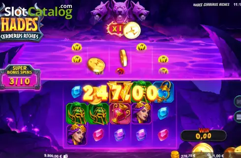 Οθόνη3. Hades Cerberus Riches Κουλοχέρης