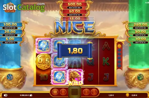 Οθόνη3. Koi Falls: Flowing Fortune Κουλοχέρης