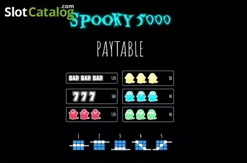 Οθόνη6. Spooky 5000 Κουλοχέρης 
