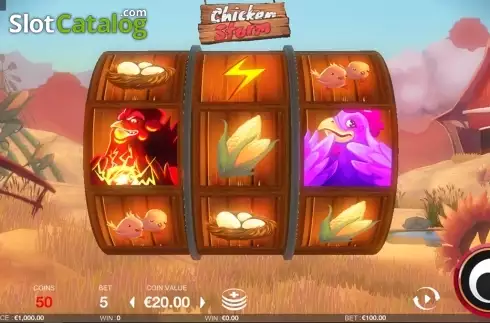 Οθόνη2. Chicken Storm Κουλοχέρης 