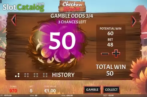 Οθόνη6. Chicken Storm Κουλοχέρης 