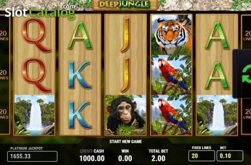 Οθόνη2. Deep Jungle Κουλοχέρης