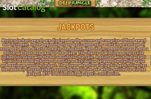 Οθόνη6. Deep Jungle Κουλοχέρης